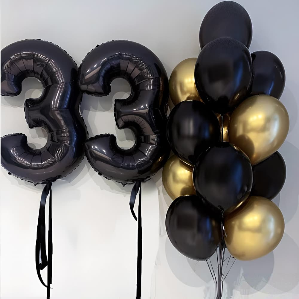 Кульки на день народження чоловіка