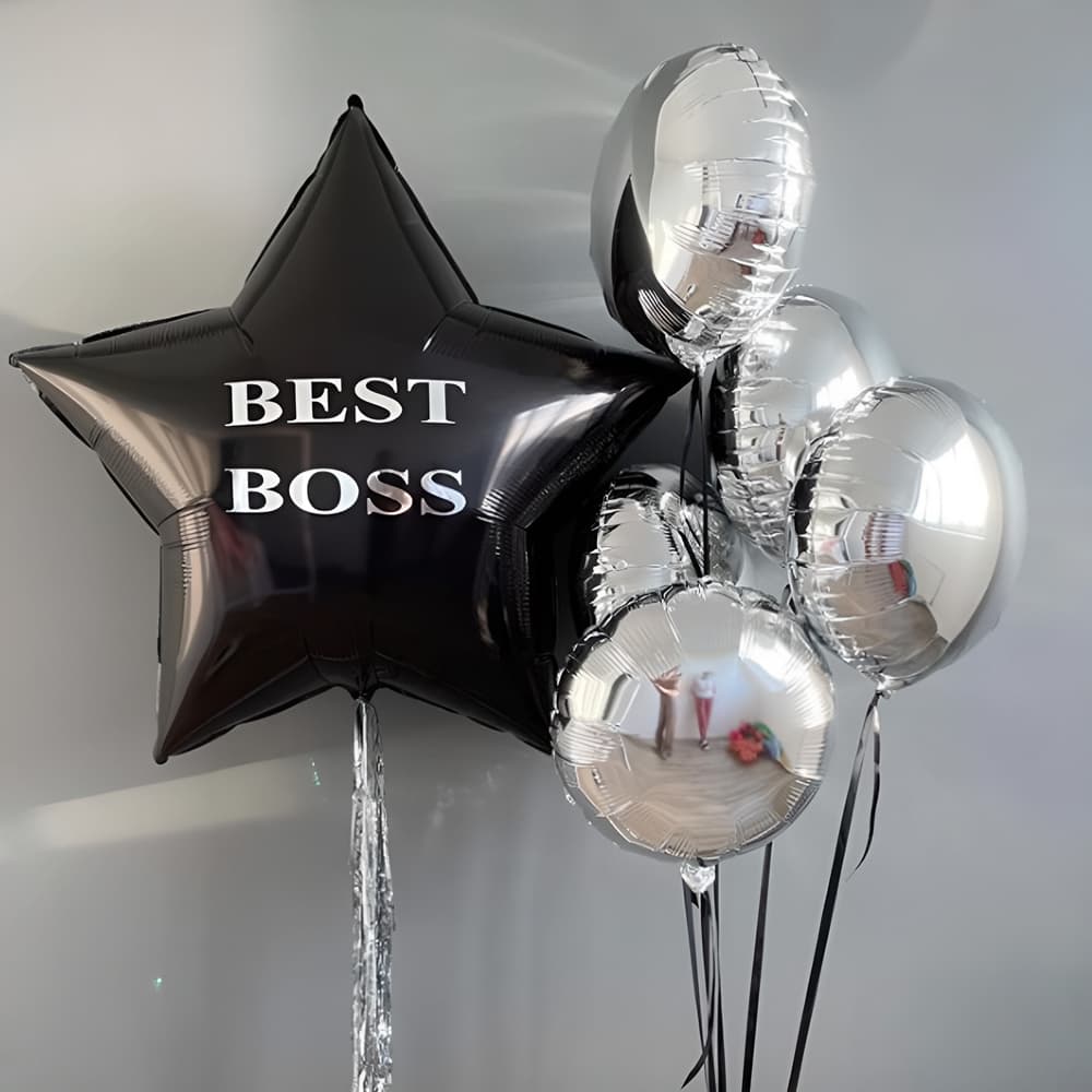 Гелієві кульки BEST BOSS