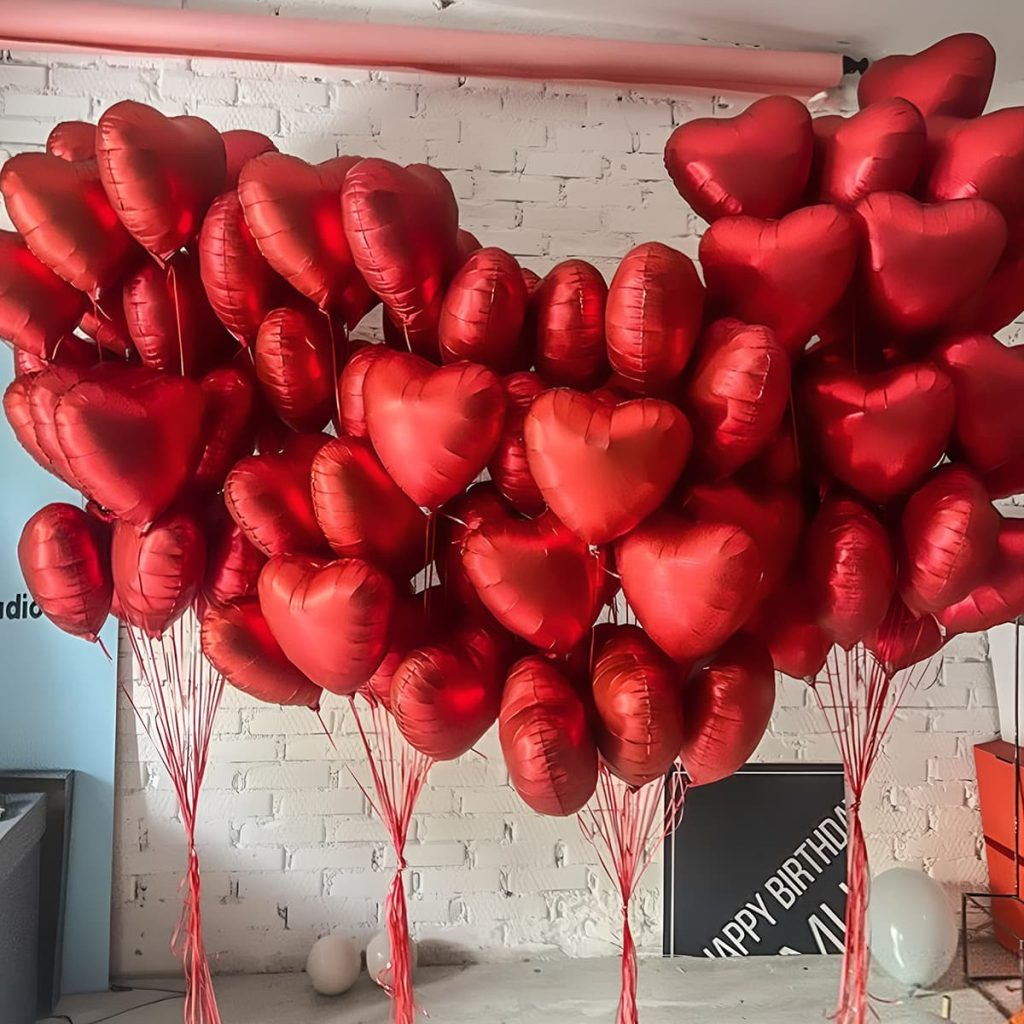 Масштабний романтичний сюрприз кульки серця «WOW Love»