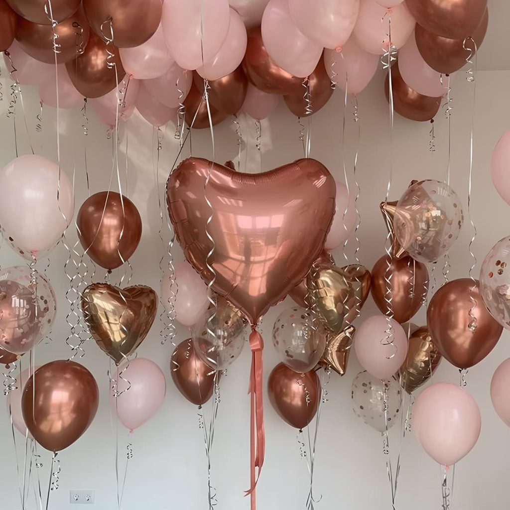 Оформлення кімнати кульками