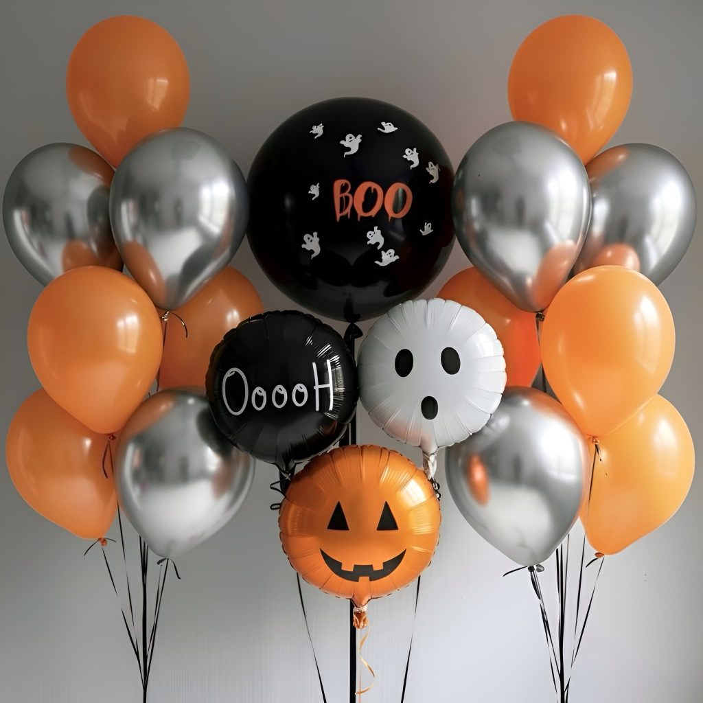 Кульки з гелієм на Хелловін Boo