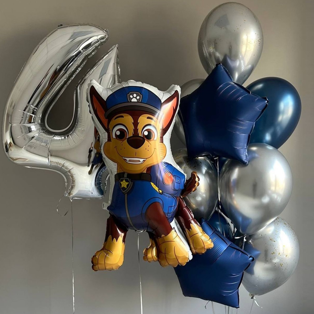Кульки «Щенячий Патруль» на день народження для дитини