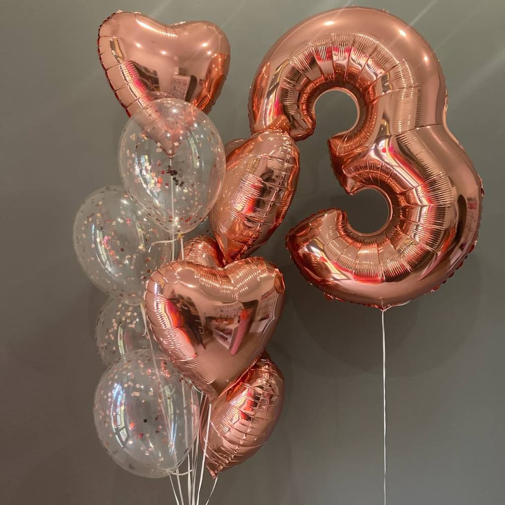 Кульки на день народження для дівчинки