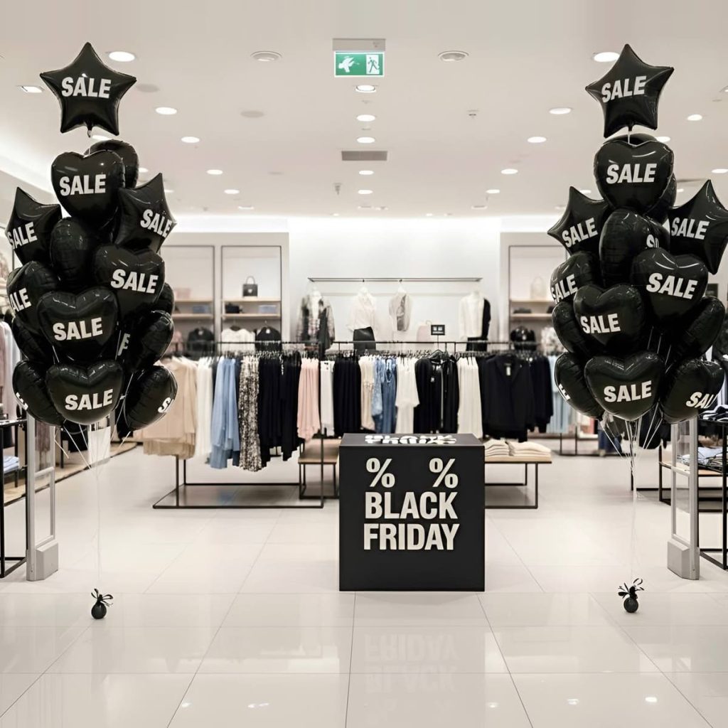 Шарики BLACK FRIDAY