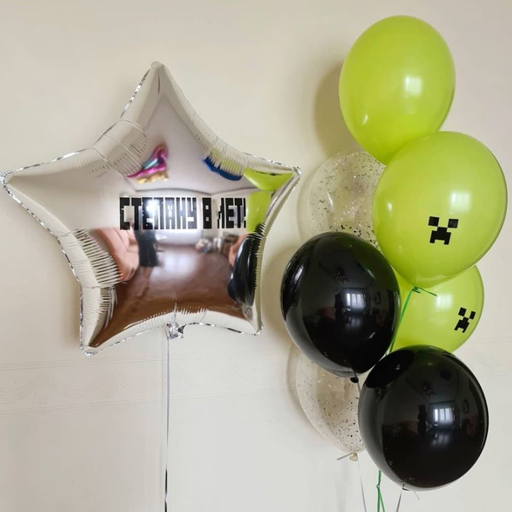 Велика зірка та кульки майнкрафт