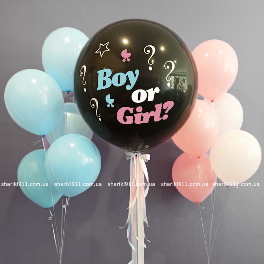 Кульки на визначення статі BOY OR GIRL