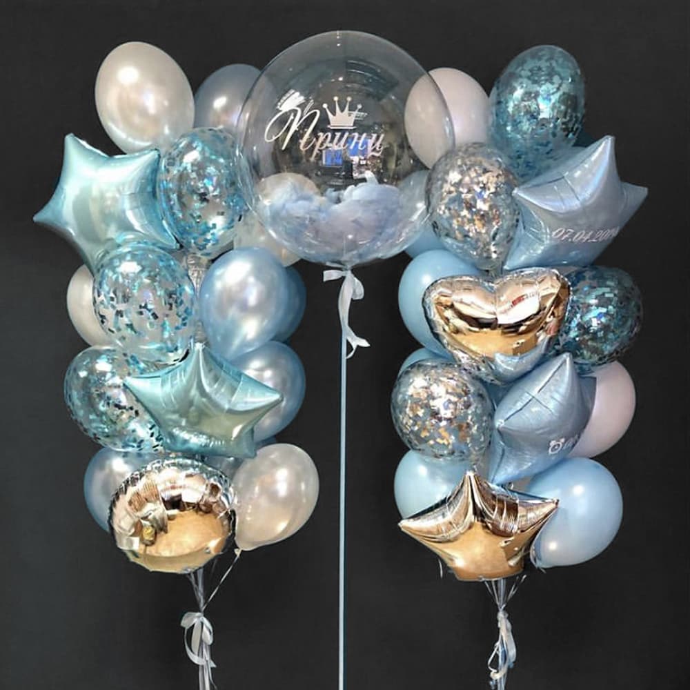 Повітряні кульки до народження хлопчика