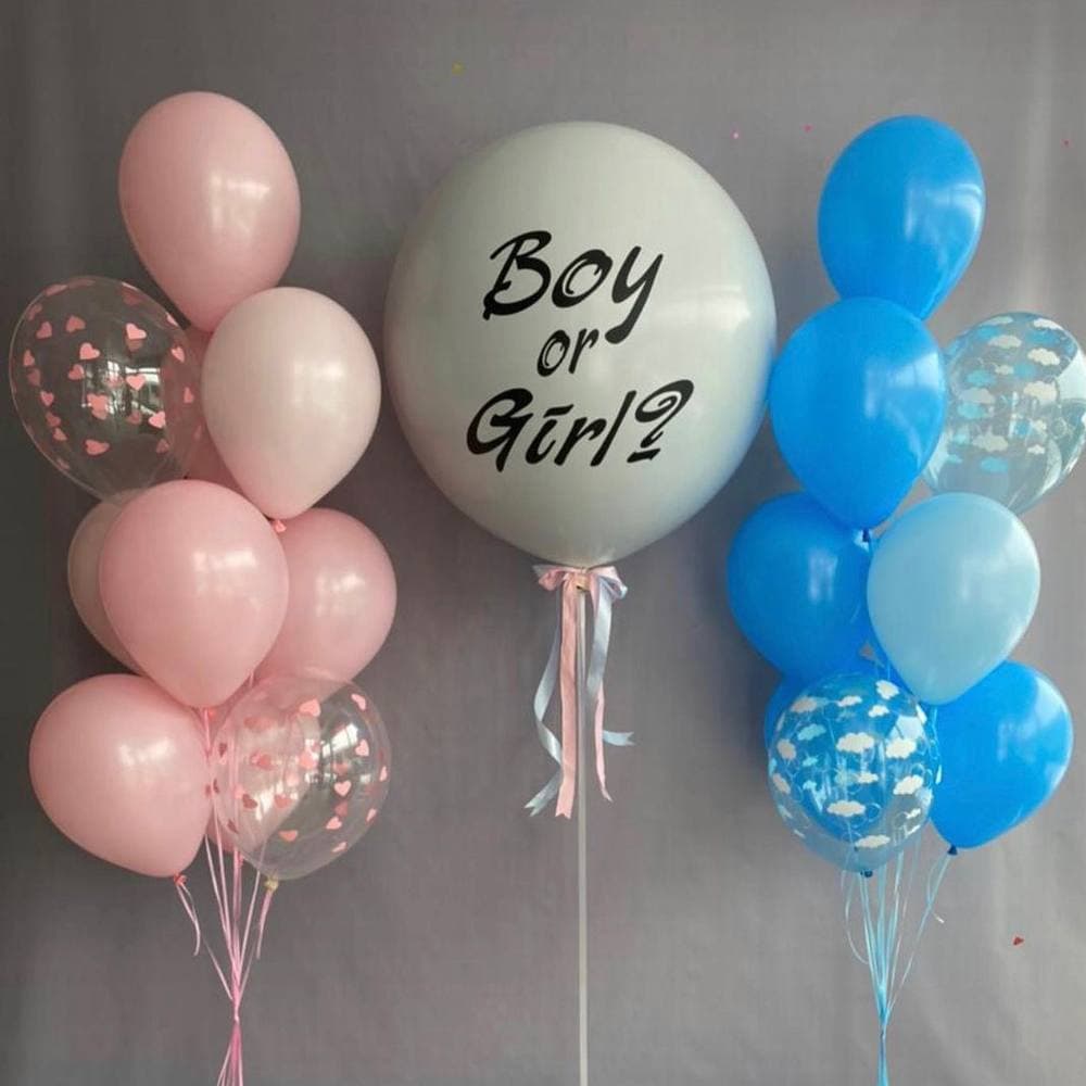 Кульки з гелієм для Gender Reveal Party