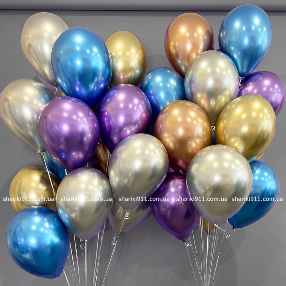 Гелієві хром кульки