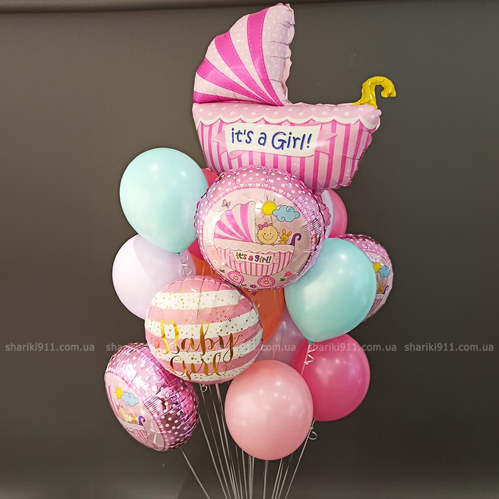 Кульки на виписку з пологового будинку