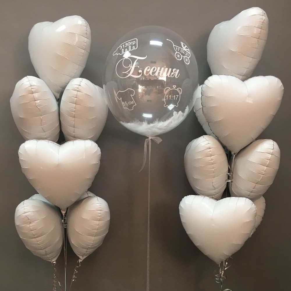 Кульки на виписку з пологового будинку