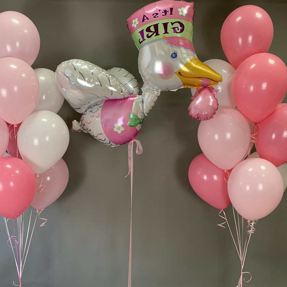 Кульки на виписку з пологового будинку