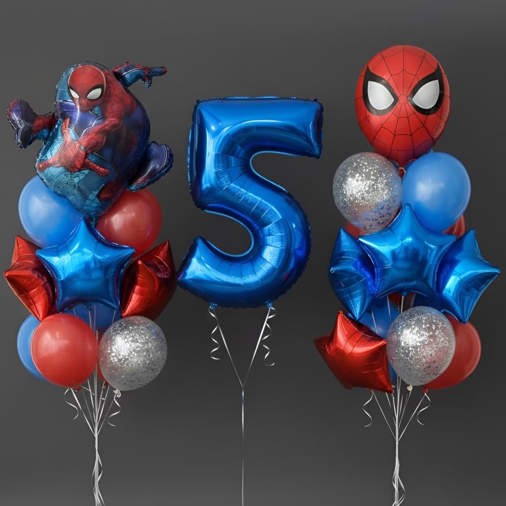 Кульки Людина-Павук на день народження