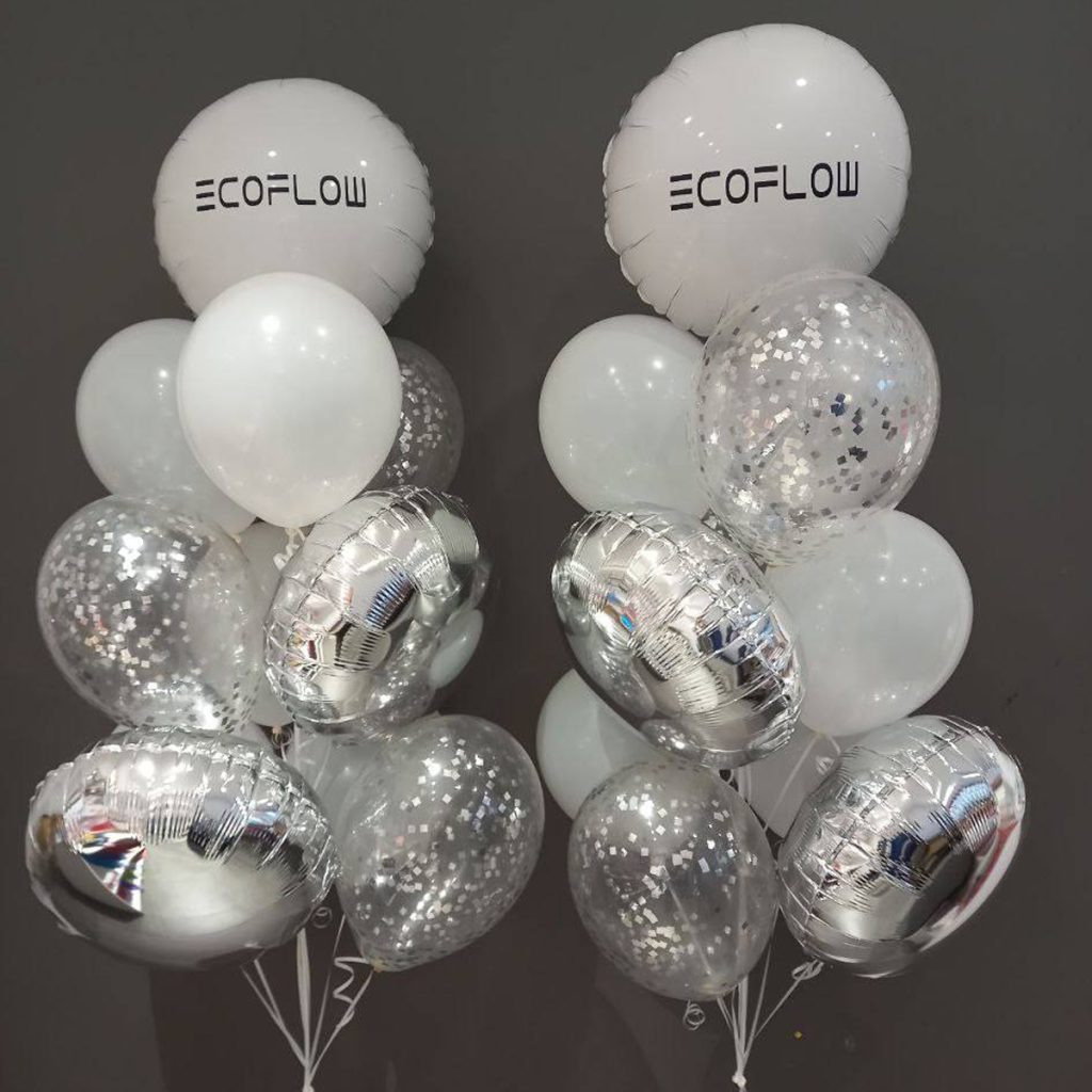 Гелієві кульки з логотипом клієнта