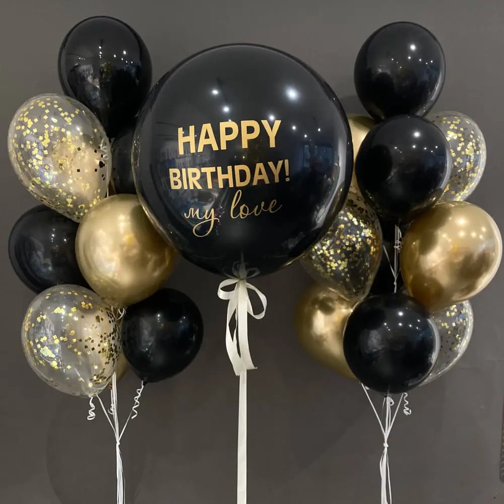 Кульки на день народження чоловіку Happy Birthday My Love