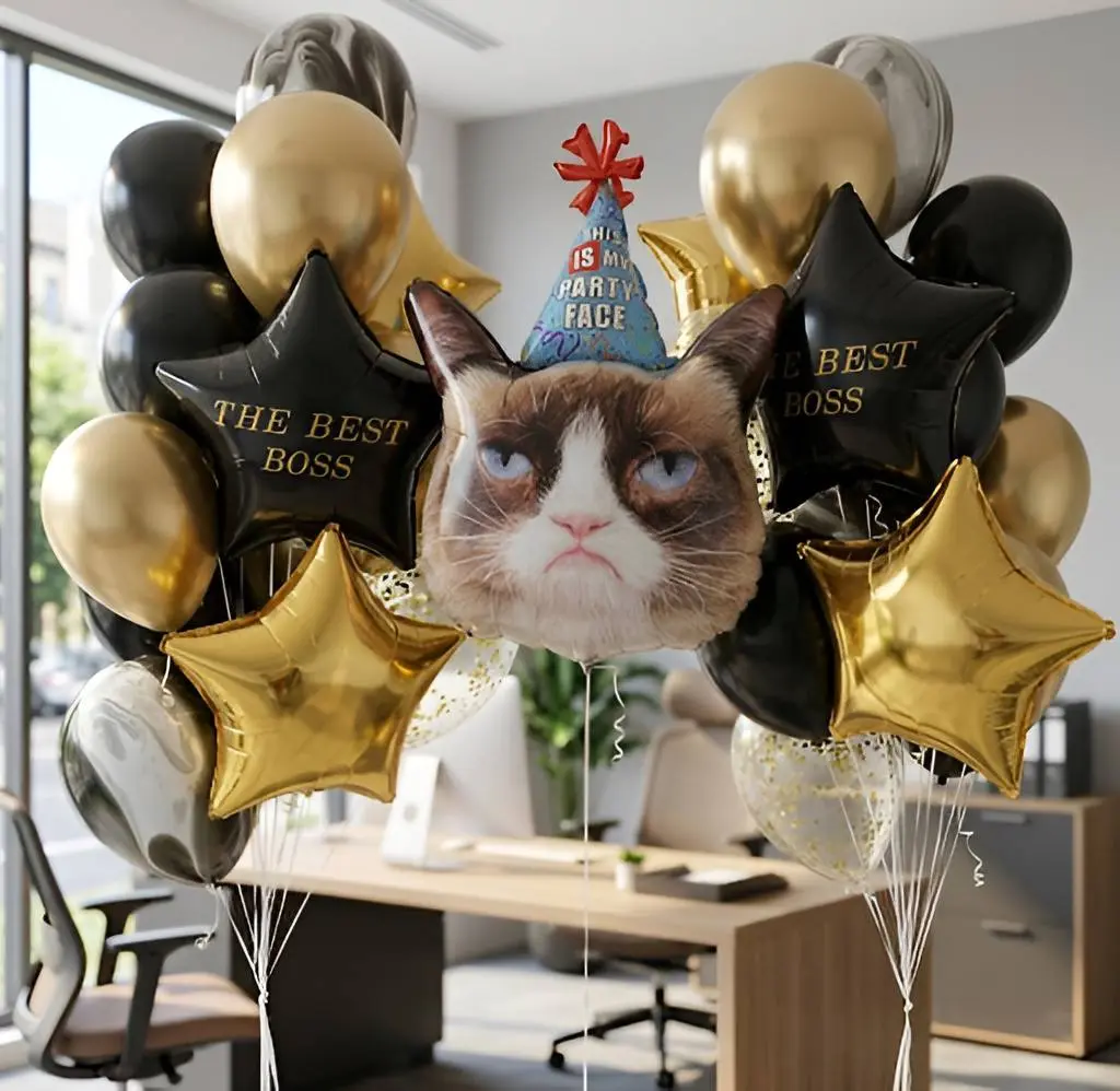 Кульки на день народження для керывника