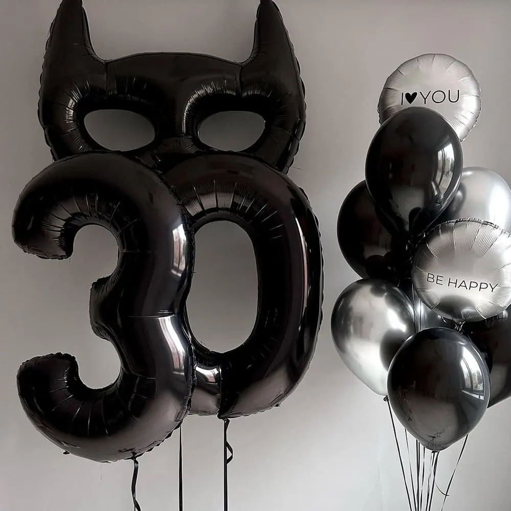 Кульки на день народження для коханого чоловіка Бетмен