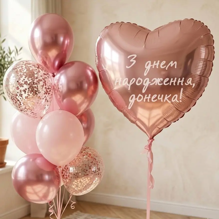 Кульки на день народження улюбленої донечки «Berry Party»