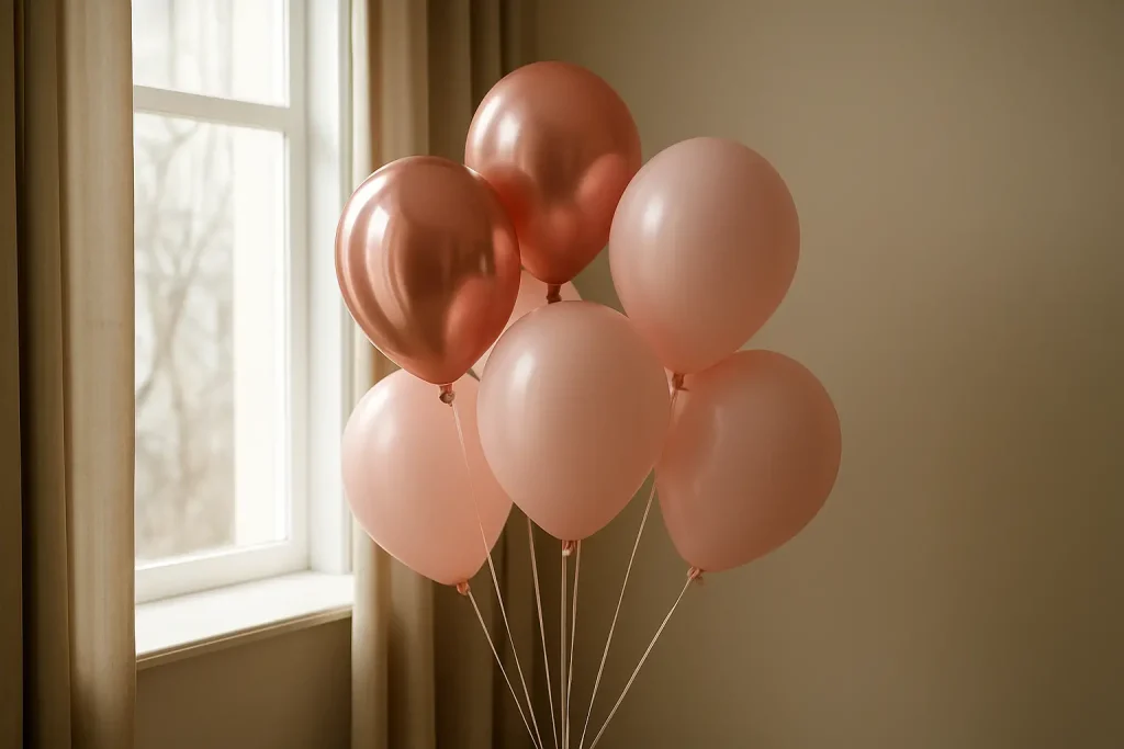 Как ухаживать за шариками после доставки