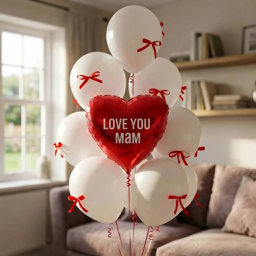 Ідеальний сюрприз: кульки на День матері «Love You, мам»