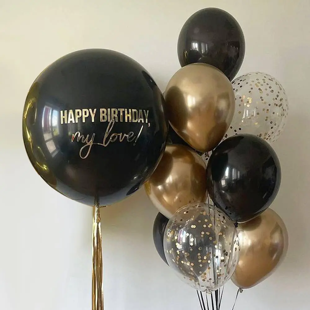 Кульки коханому чоловікові на день народження «HB My Love»